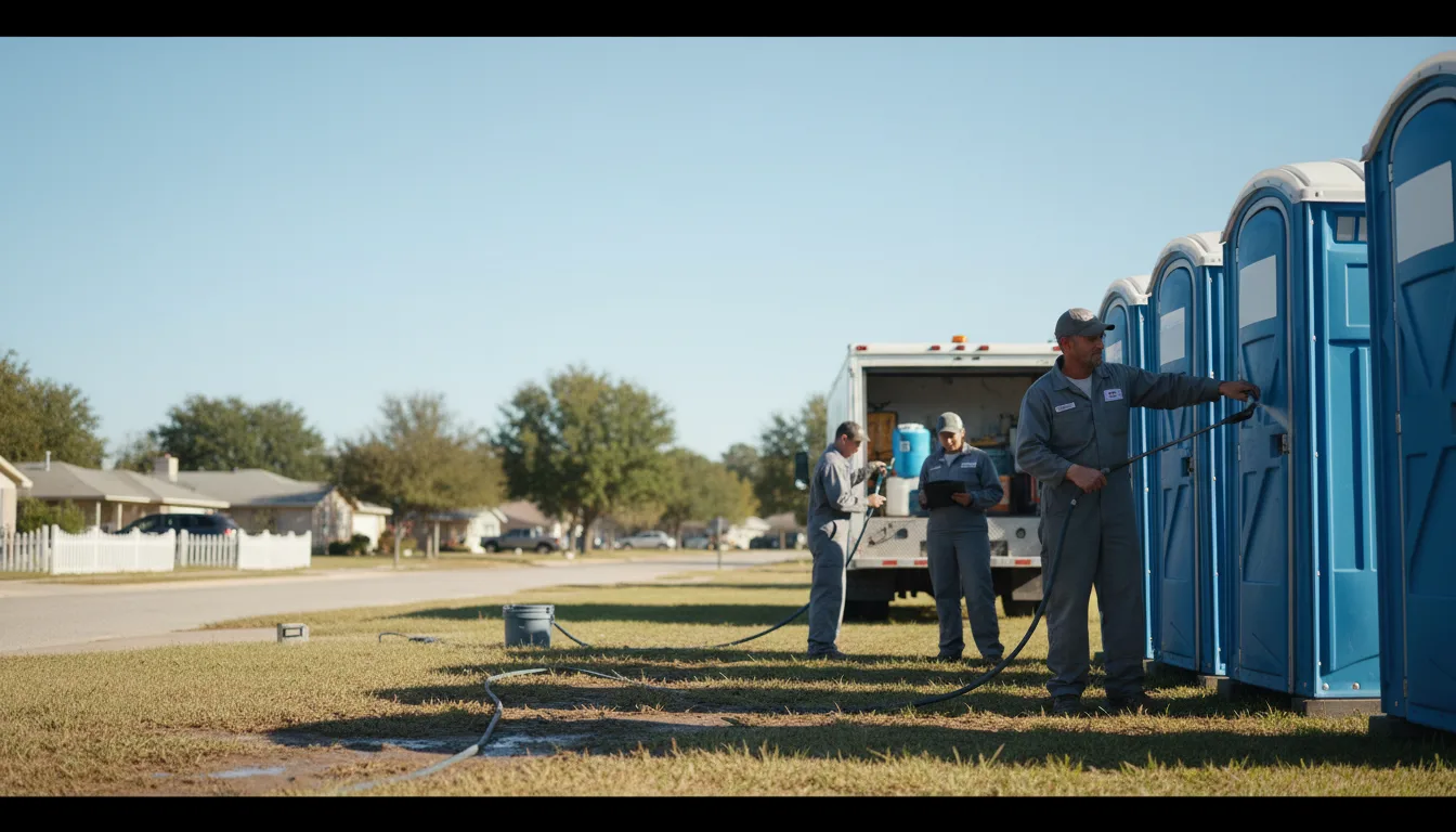 Long-Term Portable Toilet Rental in Jamestown, NC near me